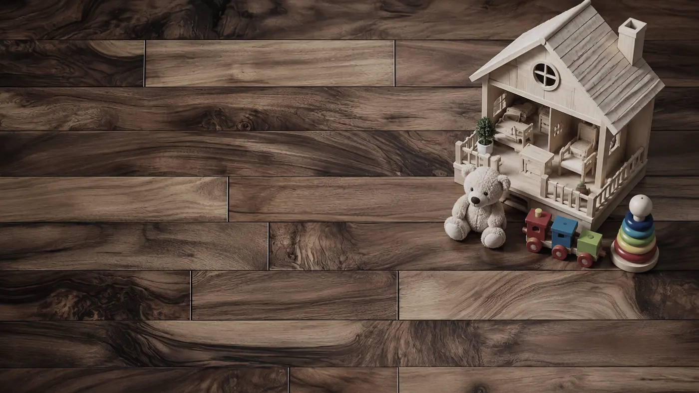 Ash Grey Wood Flooring Tile - Marble Fort Pakistan