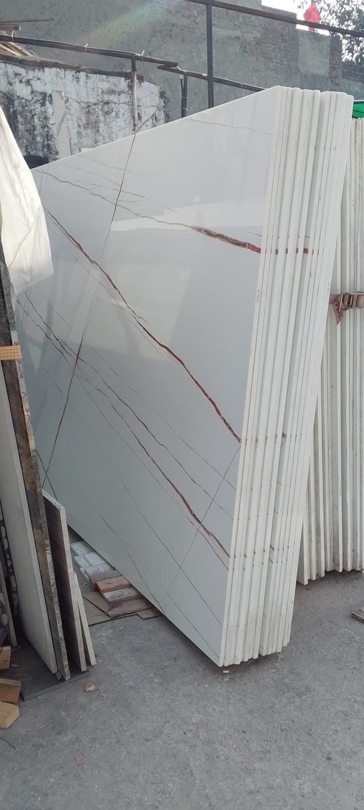 Bianco Sahara White Nano texture close-up