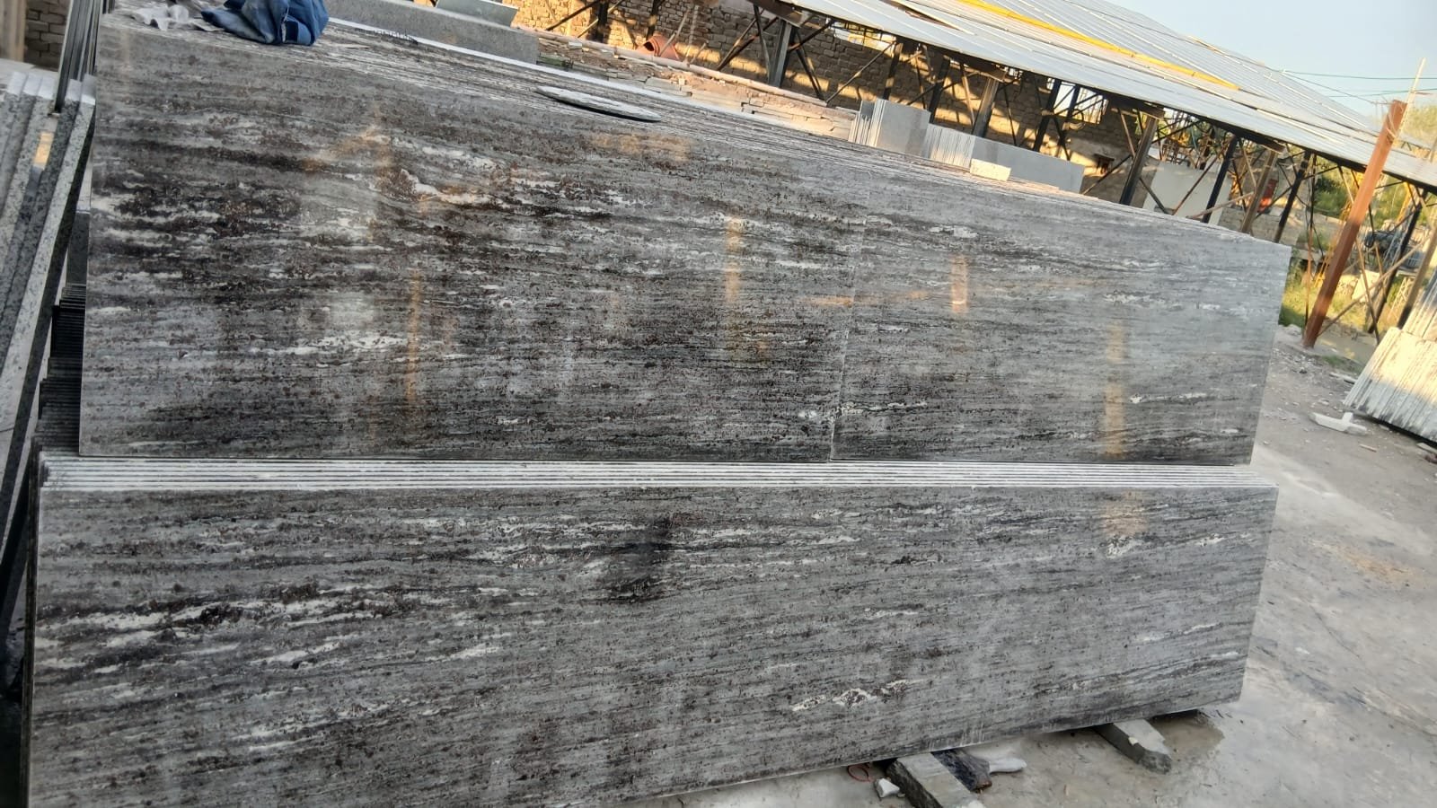 Cosmo Brown Granite texture close-up