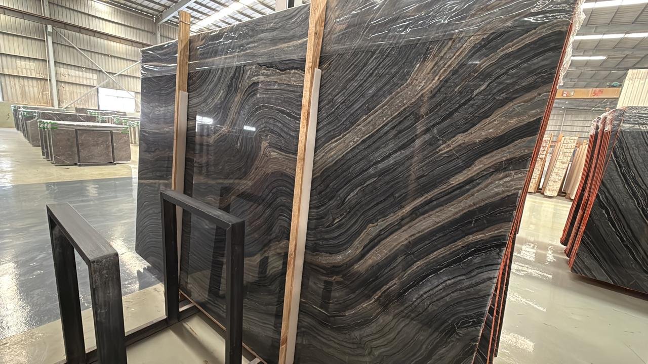 Forest Gray Marble angle view - Marble Fort