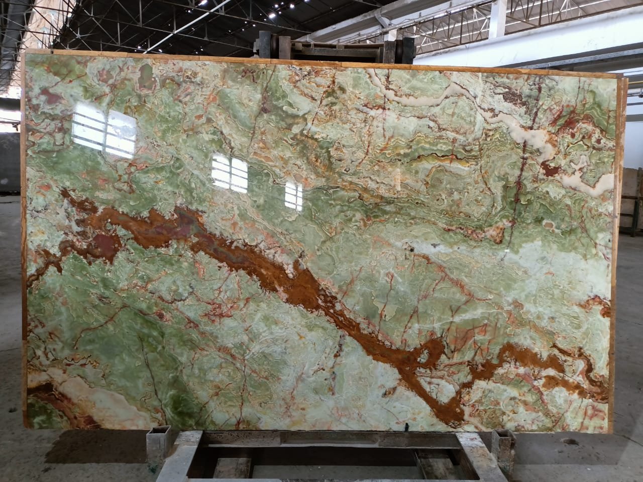 Green Onyx Marble slab - Marble Fort Pakistan