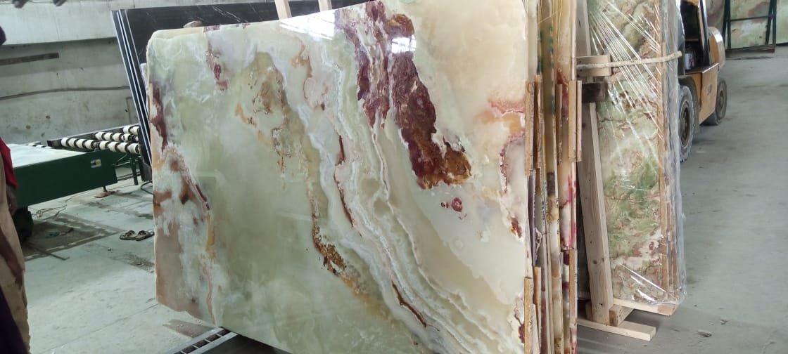 Green Onyx Marble surface detail