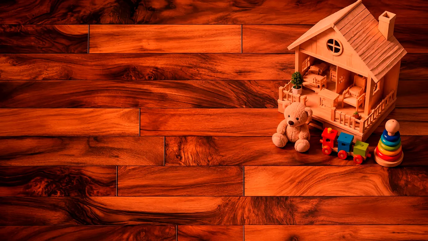 Rustic Cherry Wood Flooring Tile - Marble Fort Pakistan