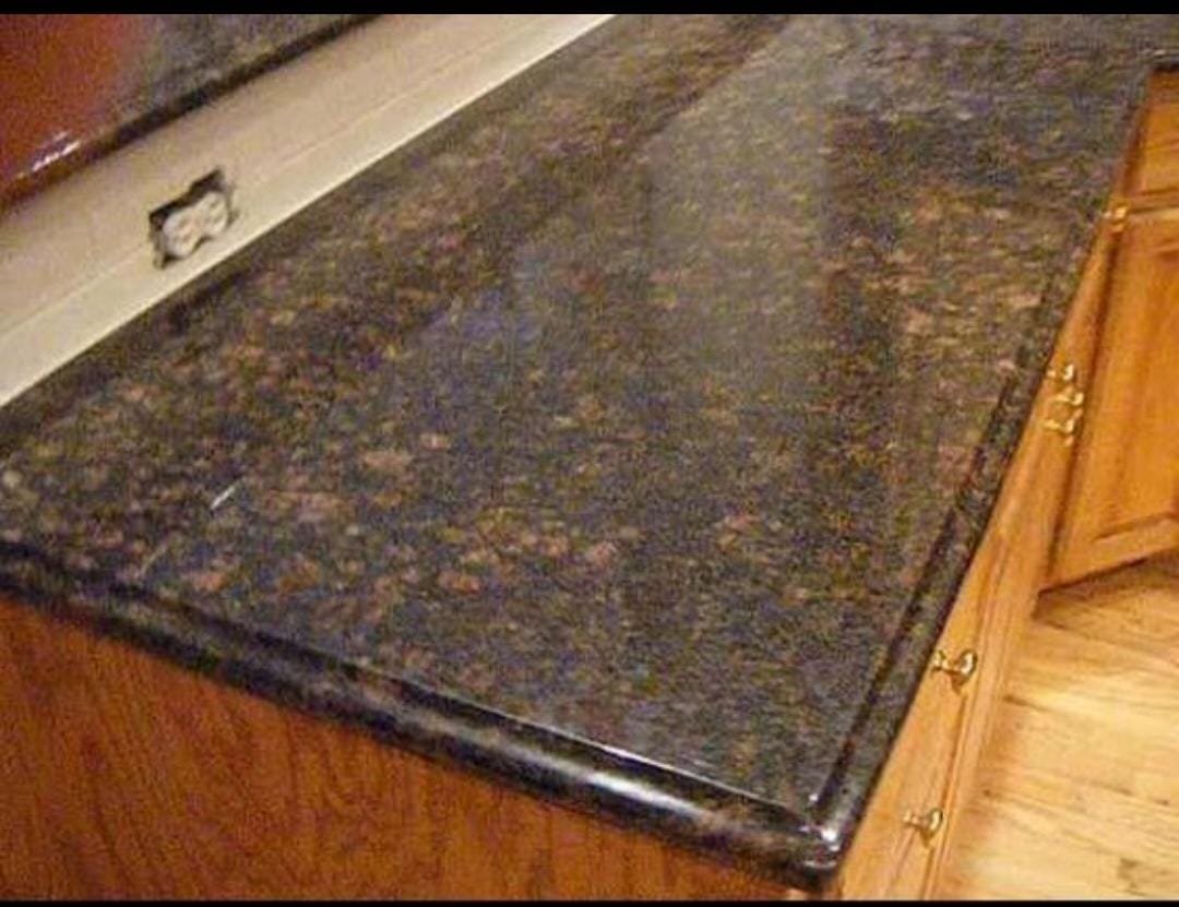Tan Brown Granite angle view